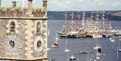Hafen von Falmouth
