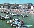Boote im Hafen von St. Ives